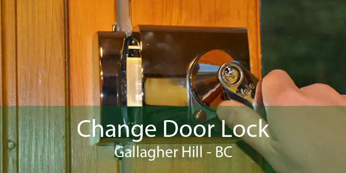 Change Door Lock Gallagher Hill - BC