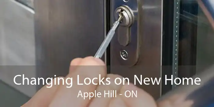 Changing Locks on New Home Apple Hill - ON