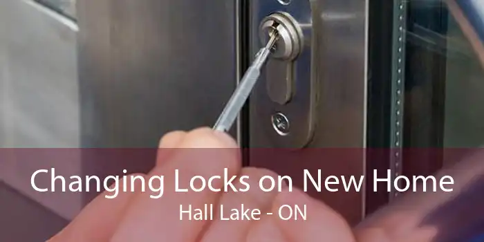 Changing Locks on New Home Hall Lake - ON