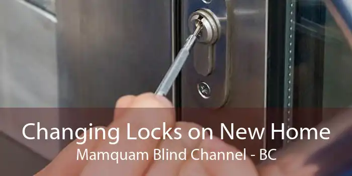 Changing Locks on New Home Mamquam Blind Channel - BC