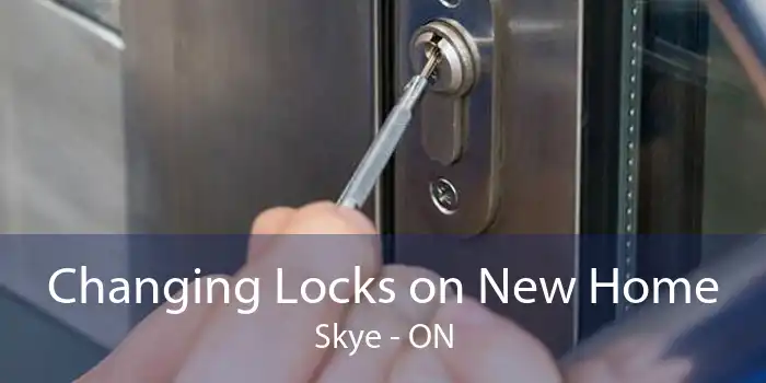 Changing Locks on New Home Skye - ON