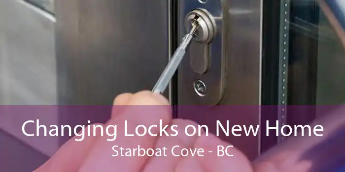 Changing Locks on New Home Starboat Cove - BC