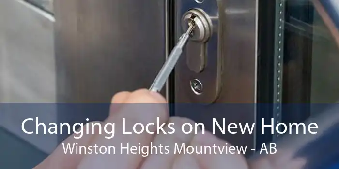 Changing Locks on New Home Winston Heights Mountview - AB