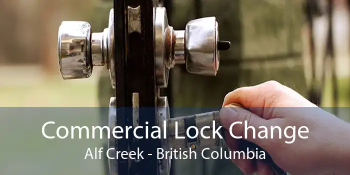 Commercial Lock Change Alf Creek - British Columbia