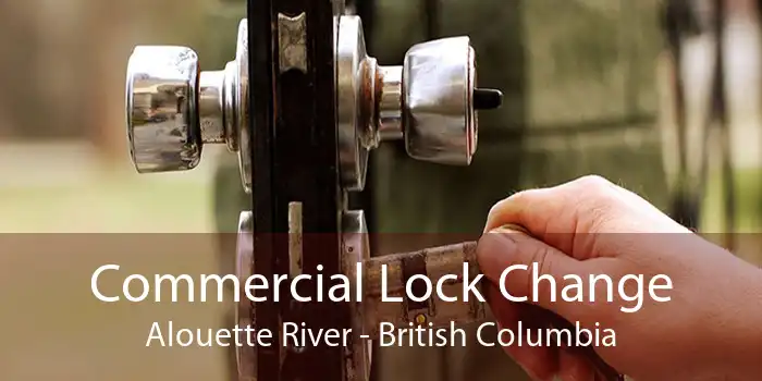 Commercial Lock Change Alouette River - British Columbia