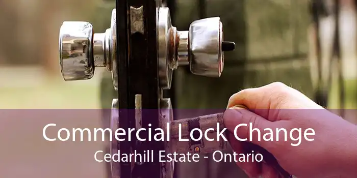 Commercial Lock Change Cedarhill Estate - Ontario