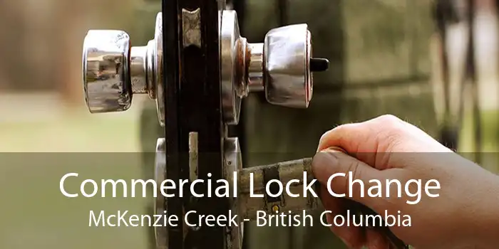 Commercial Lock Change McKenzie Creek - British Columbia