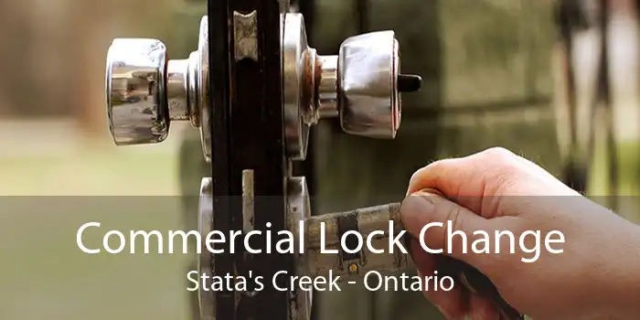 Commercial Lock Change Stata's Creek - Ontario