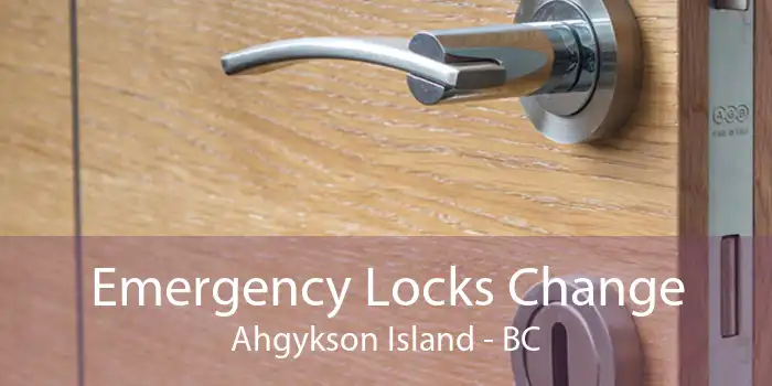 Emergency Locks Change Ahgykson Island - BC