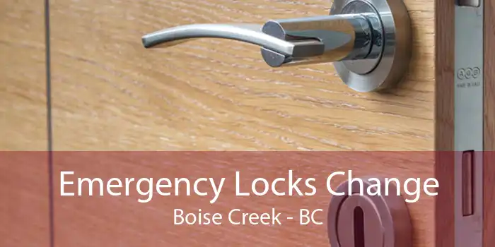 Emergency Locks Change Boise Creek - BC