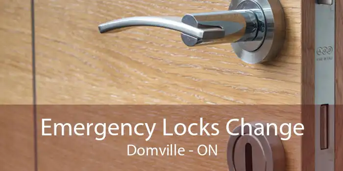 Emergency Locks Change Domville - ON