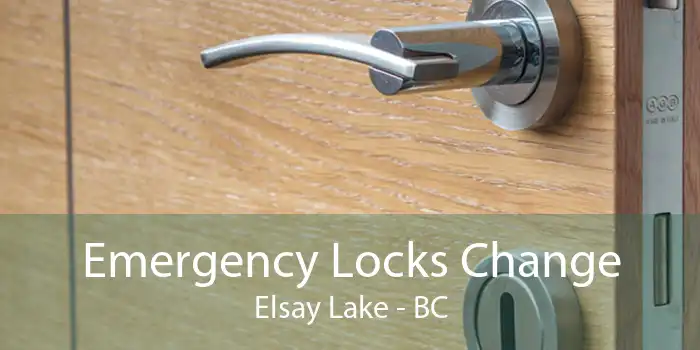 Emergency Locks Change Elsay Lake - BC