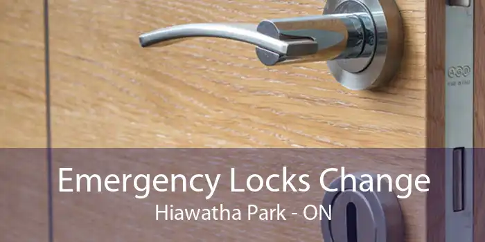 Emergency Locks Change Hiawatha Park - ON