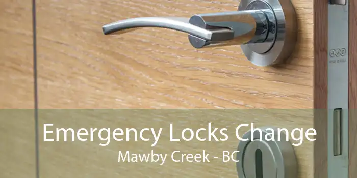 Emergency Locks Change Mawby Creek - BC