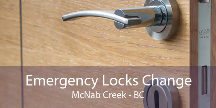 Emergency Locks Change McNab Creek - BC
