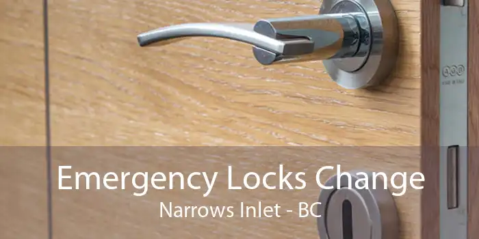 Emergency Locks Change Narrows Inlet - BC