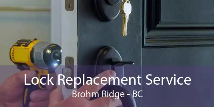Lock Replacement Service Brohm Ridge - BC