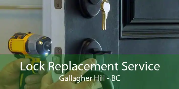 Lock Replacement Service Gallagher Hill - BC