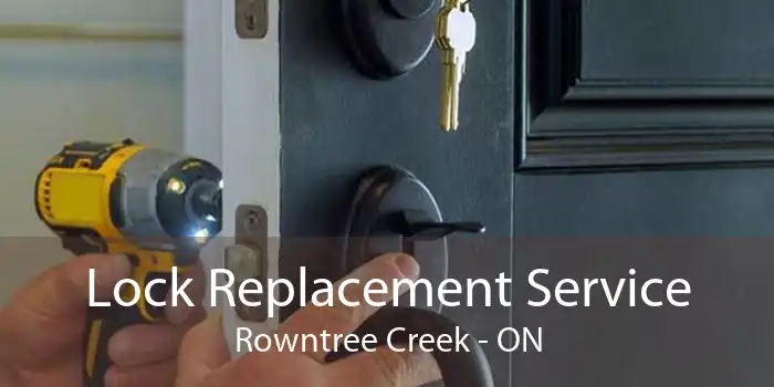 Lock Replacement Service Rowntree Creek - ON