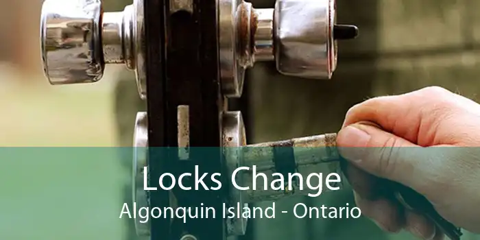Locks Change Algonquin Island - Ontario