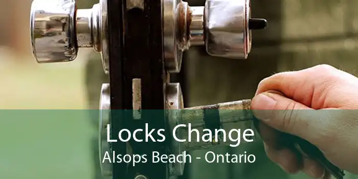 Locks Change Alsops Beach - Ontario