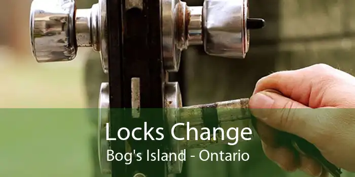 Locks Change Bog's Island - Ontario