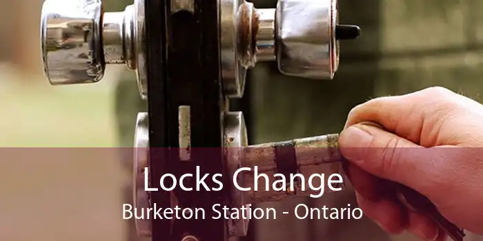 Locks Change Burketon Station - Ontario