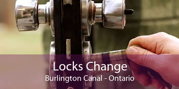 Locks Change Burlington Canal - Ontario