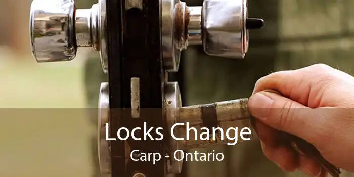 Locks Change Carp - Ontario