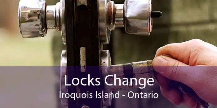 Locks Change Iroquois Island - Ontario