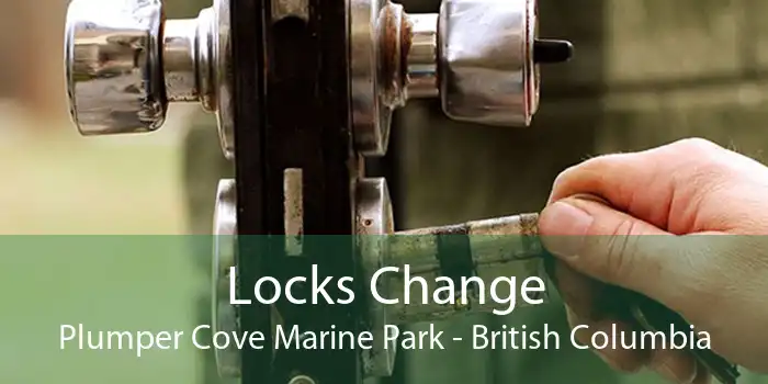 Locks Change Plumper Cove Marine Park - British Columbia
