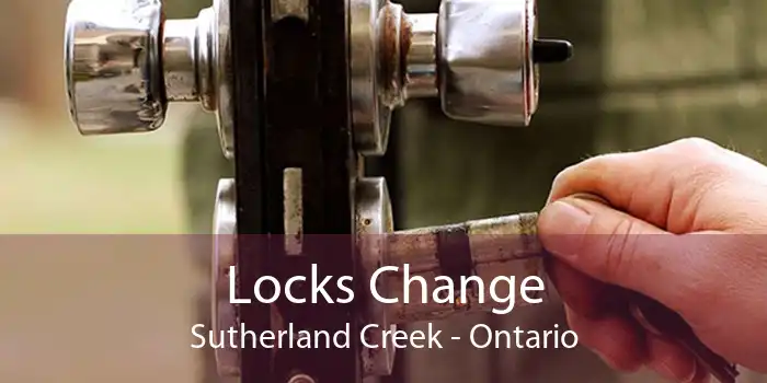 Locks Change Sutherland Creek - Ontario