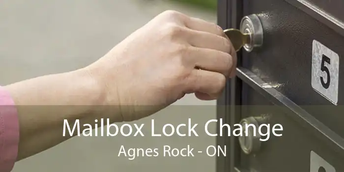 Mailbox Lock Change Agnes Rock - ON