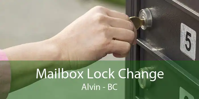 Mailbox Lock Change Alvin - BC