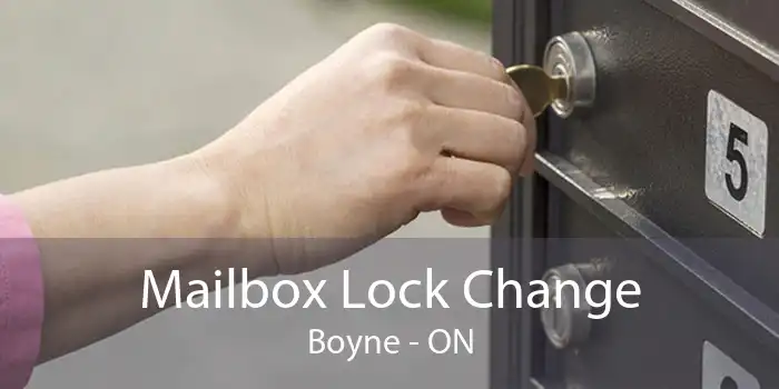 Mailbox Lock Change Boyne - ON