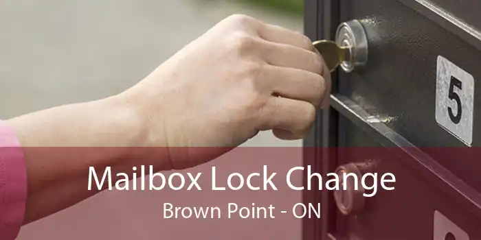 Mailbox Lock Change Brown Point - ON