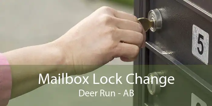 Mailbox Lock Change Deer Run - AB