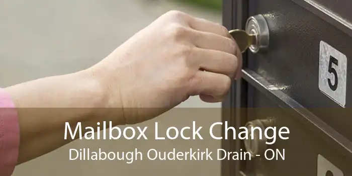 Mailbox Lock Change Dillabough Ouderkirk Drain - ON