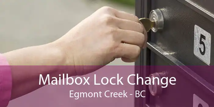 Mailbox Lock Change Egmont Creek - BC