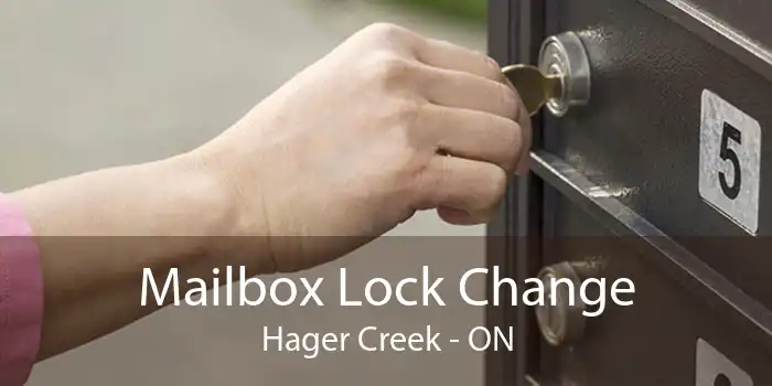 Mailbox Lock Change Hager Creek - ON