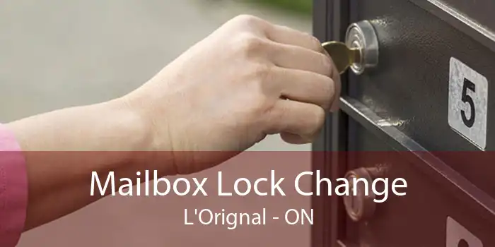 Mailbox Lock Change L'Orignal - ON