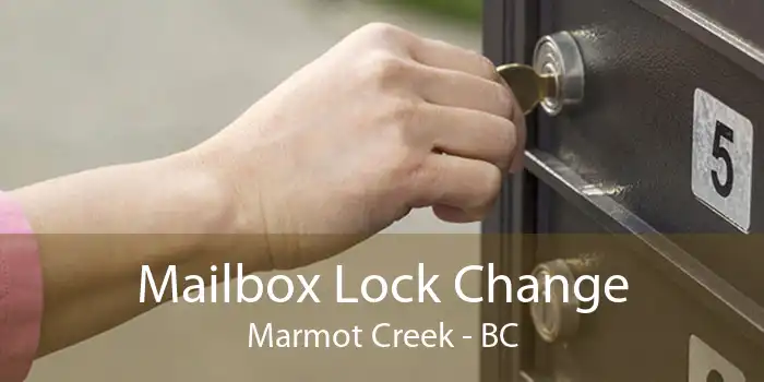 Mailbox Lock Change Marmot Creek - BC