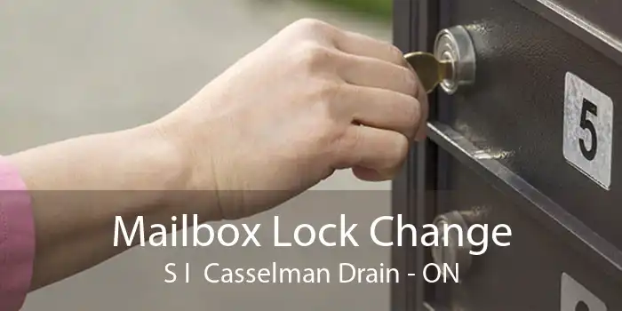 Mailbox Lock Change S I Casselman Drain - ON