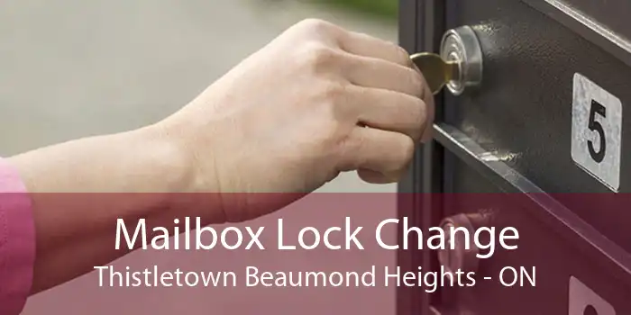 Mailbox Lock Change Thistletown Beaumond Heights - ON