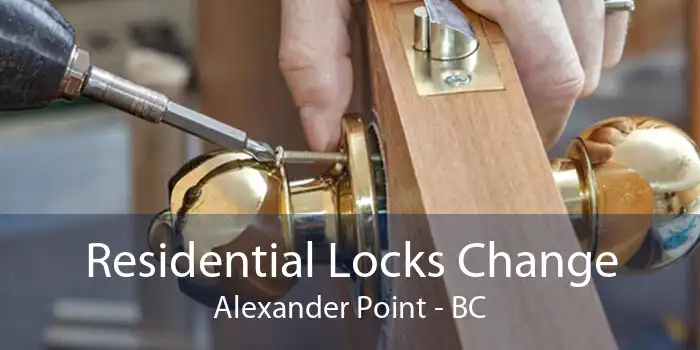 Residential Locks Change Alexander Point - BC
