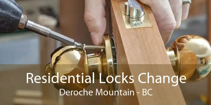 Residential Locks Change Deroche Mountain - BC