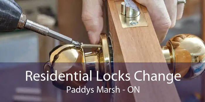 Residential Locks Change Paddys Marsh - ON