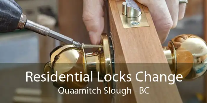 Residential Locks Change Quaamitch Slough - BC