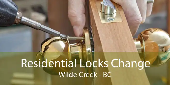 Residential Locks Change Wilde Creek - BC