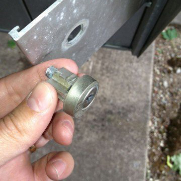 Broken Key Inside the Locks in Aitchelitch, BC